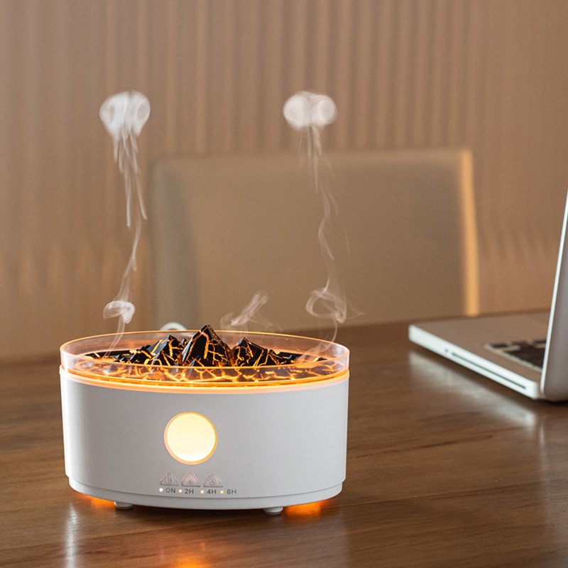 The Jellyfish Volcano Flame Aroma Diffuser might just be the perfect addition to add to your lineup