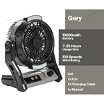 3 in1 Multifunctional Camping Fan F37