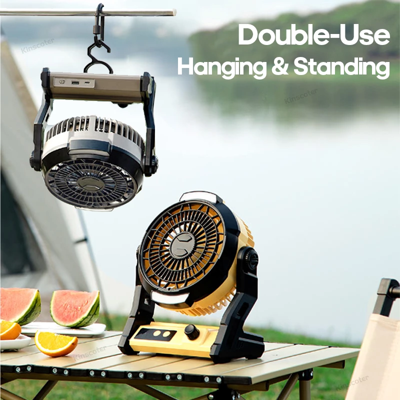 3 in1 Multifunctional Camping Fan F37