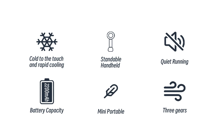 Discover the Cool Science: How Our High-Speed Ice Cooling Handheld Fan Works