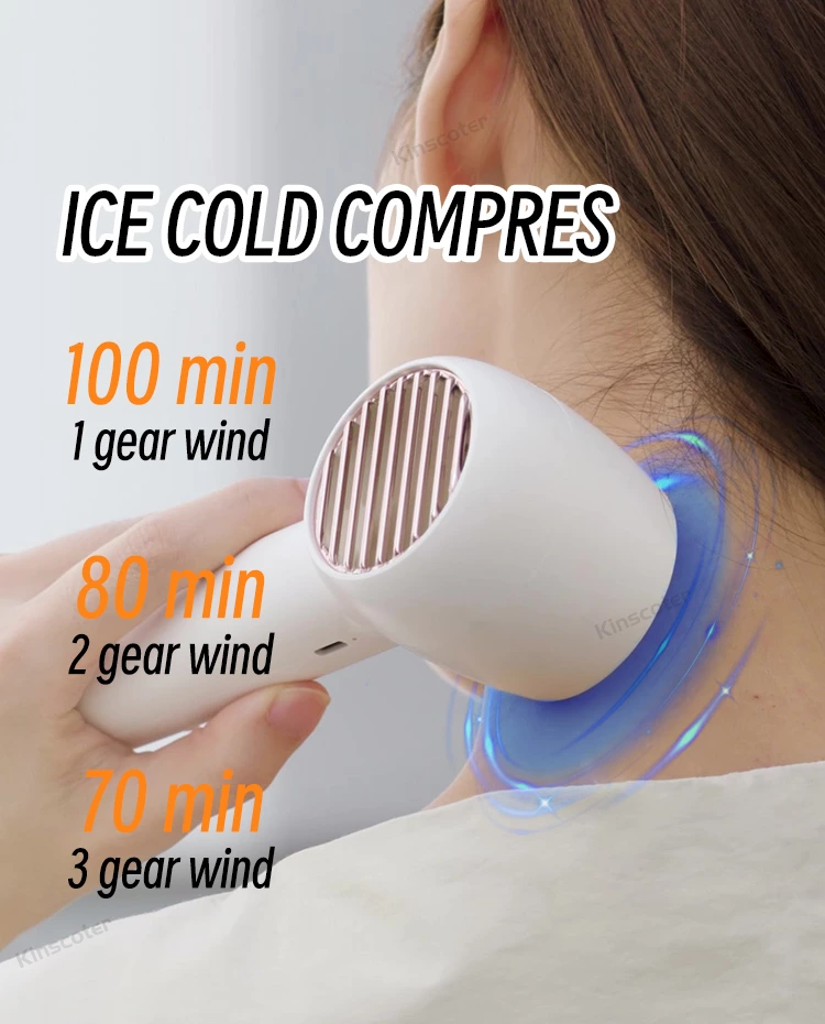 Discover the Cool Science: How Our High-Speed Ice Cooling Handheld Fan Works