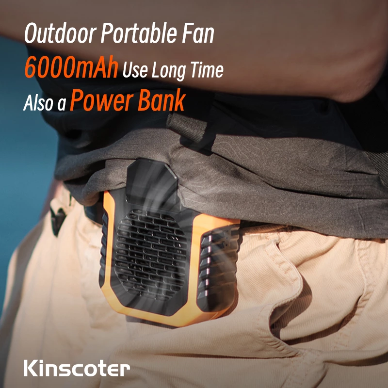 Stay Cool on the Go: The Ultimate Outdoor Waist Clip Fan