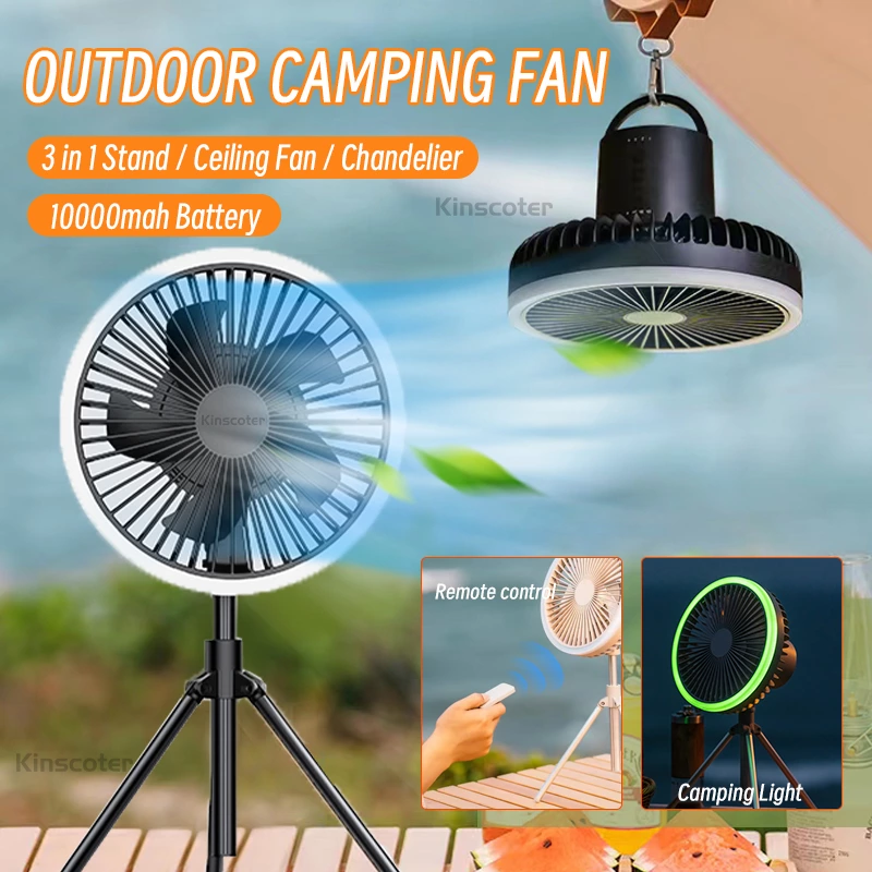 Revolutionize Your Camping Experience: The Ultimate LED Camping Fan Unboxing & Review