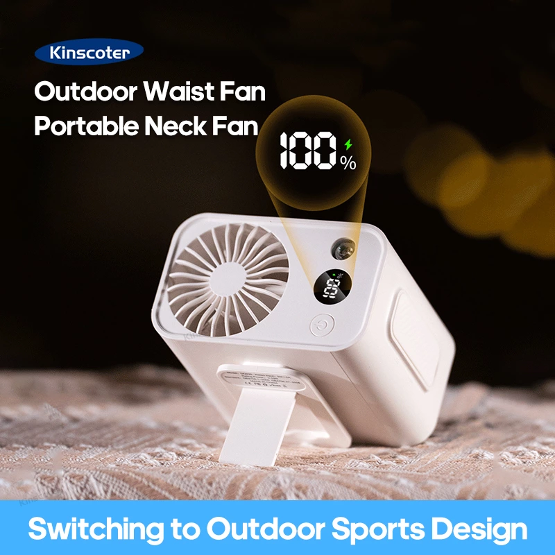 Discover the Ultimate Cooling Solution: Multifunctional Waist and Neck Fan Unboxing & Review