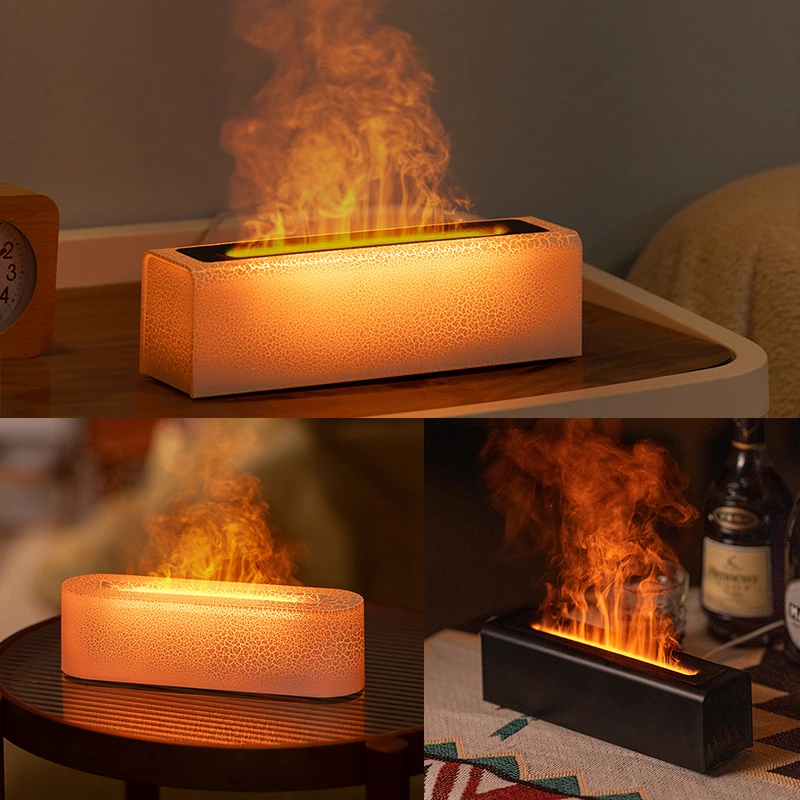 Elevate Your Atmosphere with the Stunning Flame Aroma Diffuser