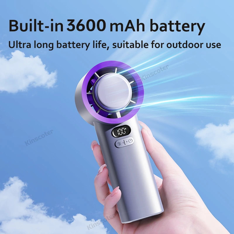 Stay Cool Anywhere with the Handheld High-Speed Cooling Fan: Your Summer Essential! 🌬️❄️