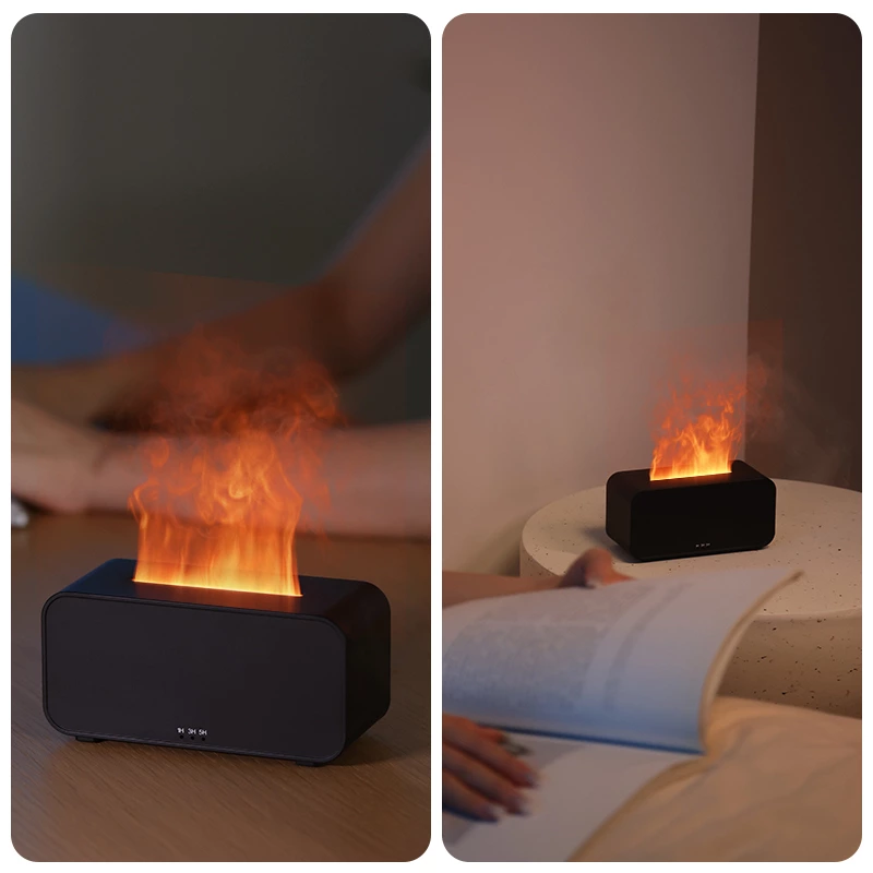 Ignite Your Senses: Meet the Flame Effect Aromatherapy Diffuser