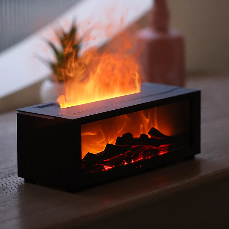 Transform Your Space with the Ultimate Fireplace Flame Aroma Diffuser