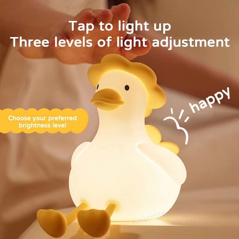 Duck Silicone Tap Light  QW-D18