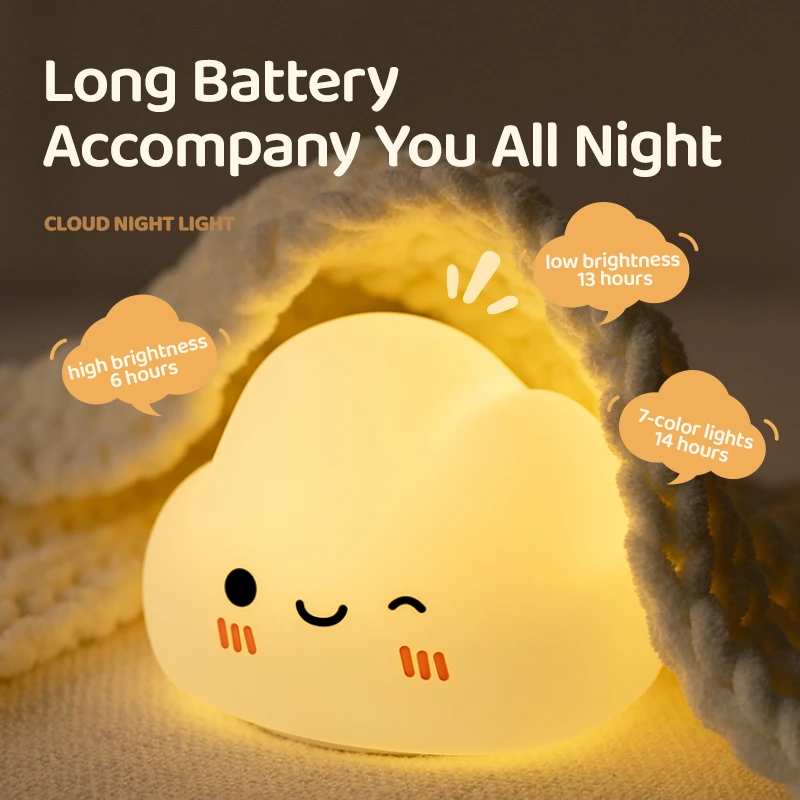 Your Child’s Bedtime Routine with the Adorable Cloud Night Light: Soft, Soothing, and Perfect for Sleep