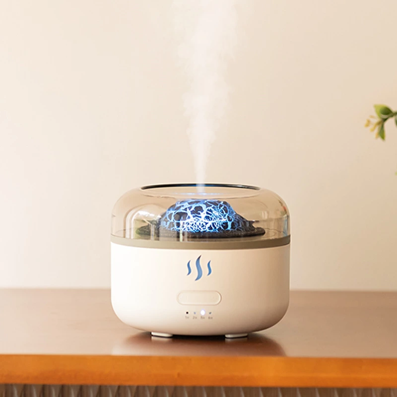 Transform Your Space with the Volcano Aromatherapy Diffuser 🌋✨ – Calm, Color, and Comfort!