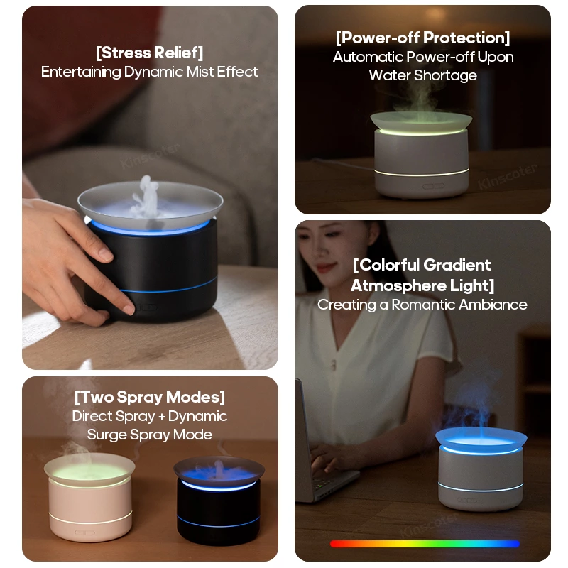 Dynamic Cloud Mist Aroma Diffuser DQ- 715(200ML)