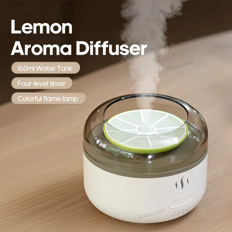 Brighten Your Space with the Lemon-Shaped Aromatherapy Humidifier: A Refreshing Blend of Style and Function