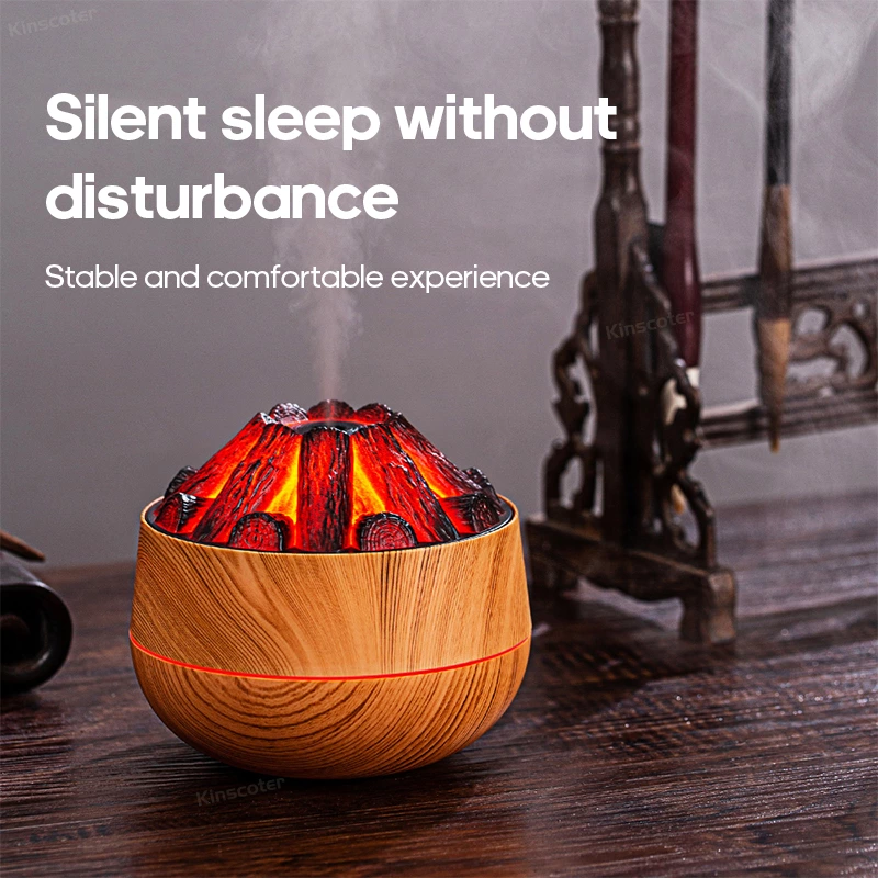 Discover the Ultimate Home Comfort: Volcano Charcoal Flame Humidifier