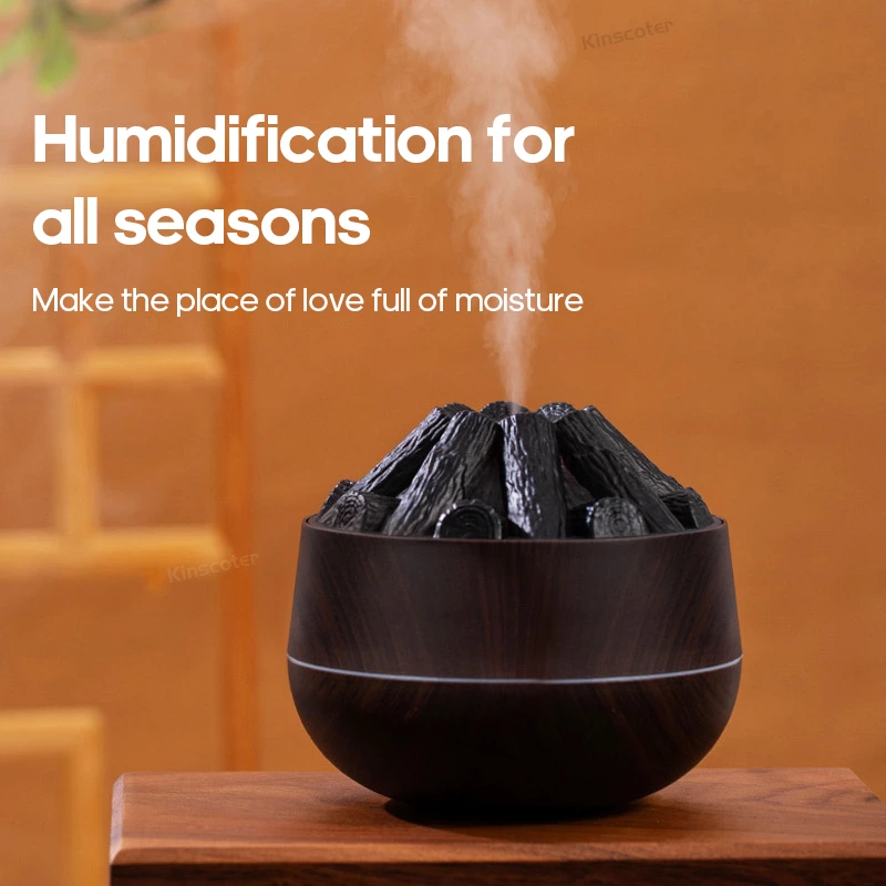 Discover the Ultimate Home Comfort: Volcano Charcoal Flame Humidifier