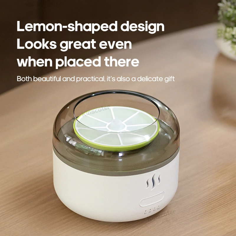 Brighten Your Space with the Lemon-Shaped Aromatherapy Humidifier: A Refreshing Blend of Style and Function