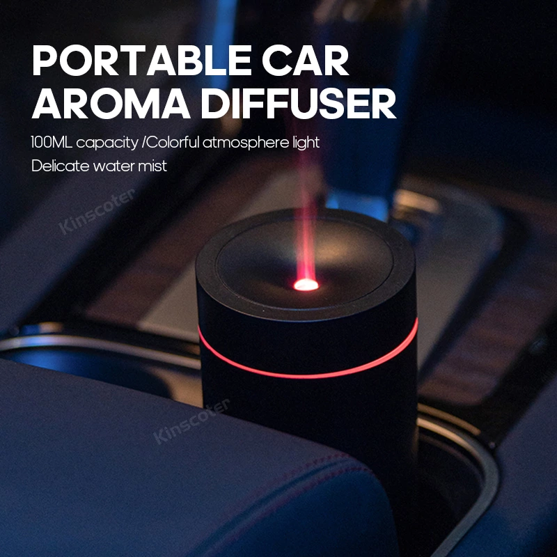 Unwind Anywhere with Our Wireless car led light Aroma Diffuser: A Soothing Blend of Style, Calm, and Efficiency