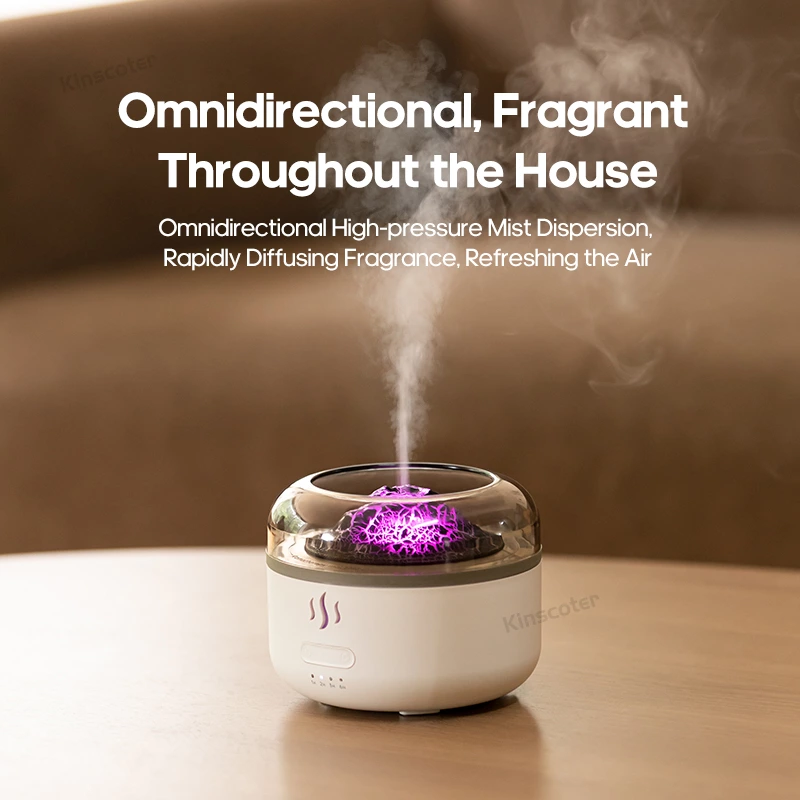 Experience a Soothing Atmosphere with the Volcano Aromatherapy Diffuser