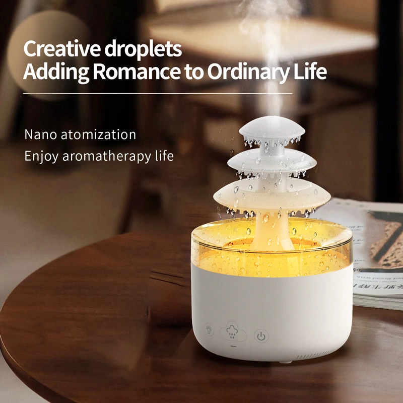 Create a Calming Oasis with the Cloud Raindrop Aromatherapy Diffuser