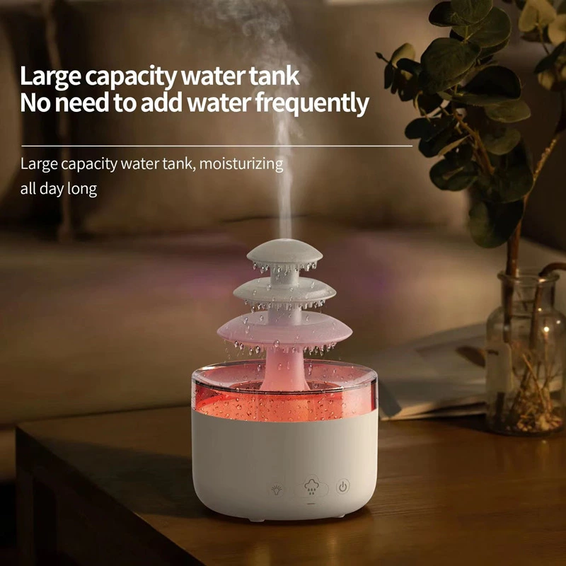 Create a Calming Oasis with the Cloud Raindrop Aromatherapy Diffuser