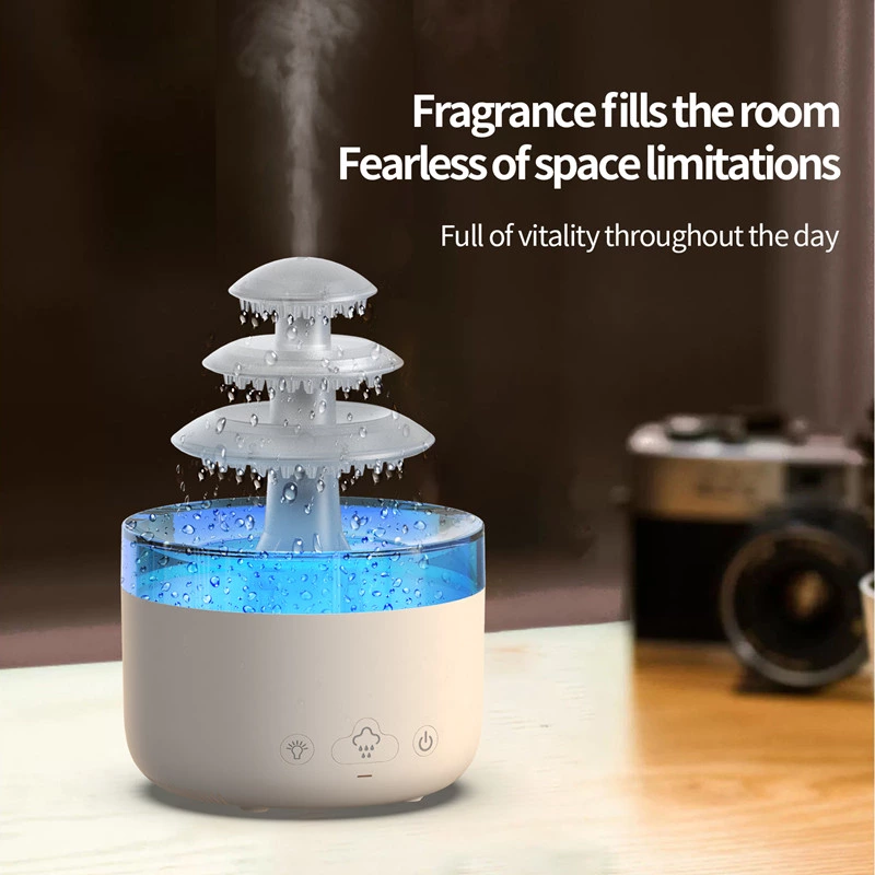 Create a Calming Oasis with the Cloud Raindrop Aromatherapy Diffuser