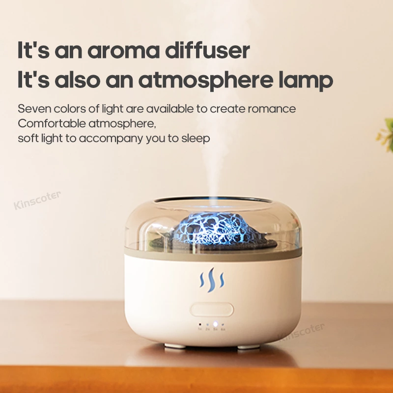 Experience a Soothing Atmosphere with the Volcano Aromatherapy Diffuser