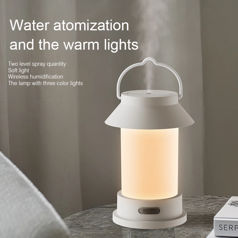 Discover Serenity with the Vintage Lantern White Noise Aromatherapy Diffuser