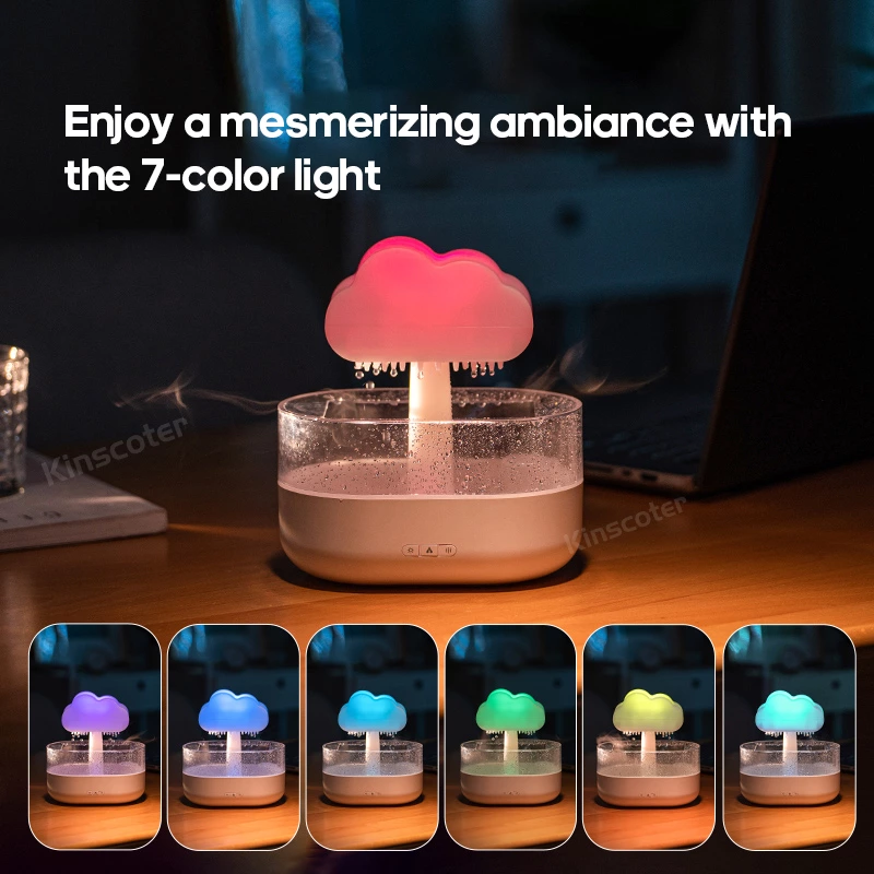 Embrace Serenity with the Cloud Raindrop Aroma Diffuser