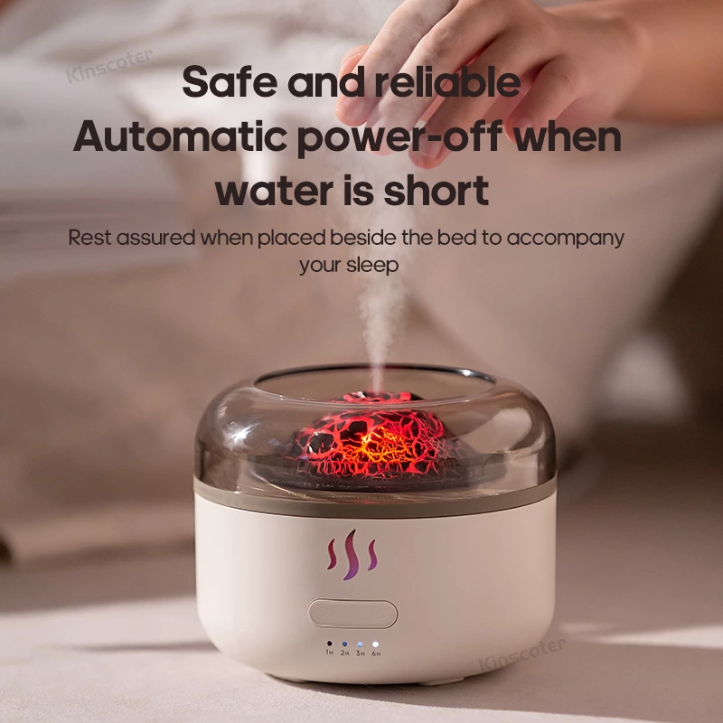 Experience a Soothing Atmosphere with the Volcano Aromatherapy Diffuser