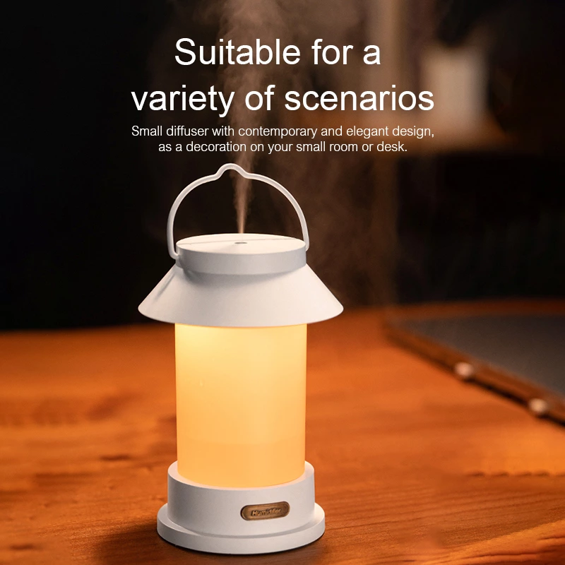 Discover Serenity with the Vintage Lantern White Noise Aromatherapy Diffuser