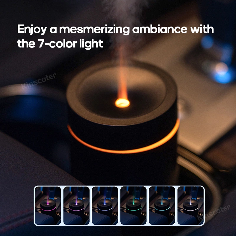 Unwind Anywhere with Our Wireless car led light Aroma Diffuser: A Soothing Blend of Style, Calm, and Efficiency