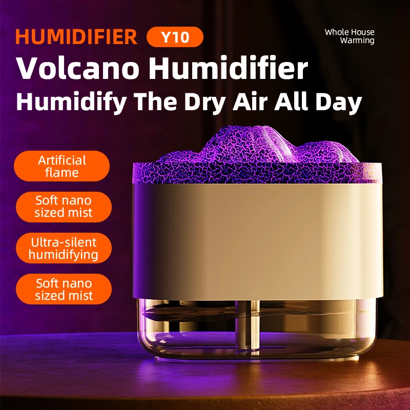 Transform Your Space with the Volcano Humidifier: A Blend of Style, Comfort, and Hydration