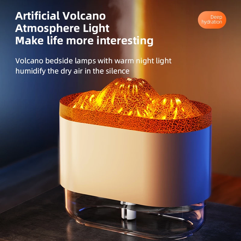 Transform Your Space with the Volcano Humidifier: A Blend of Style, Comfort, and Hydration