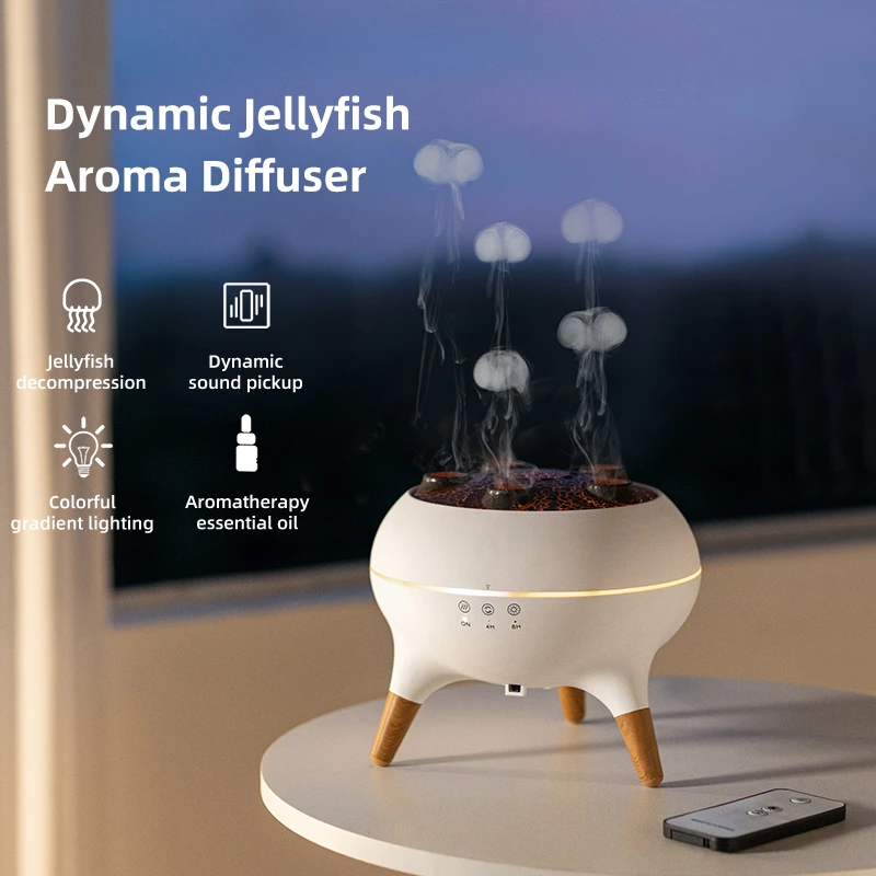 Immerse Yourself in Serenity with the Dynamic Jellyfish Aroma Diffuser