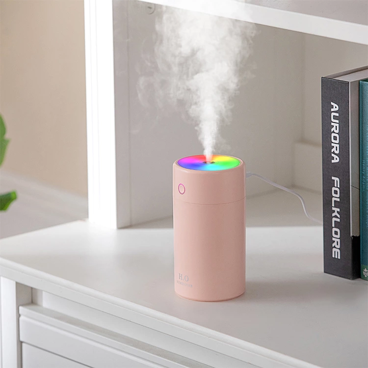 Discover the Magic of the Rainbow Cup Humidifier: Colorful Lights, Gentle Mist, and Ultimate Hydration"