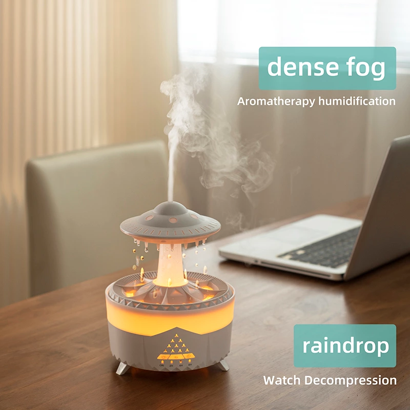 Discover Tranquility with the UFO Raindrop Aromatherapy Diffuser