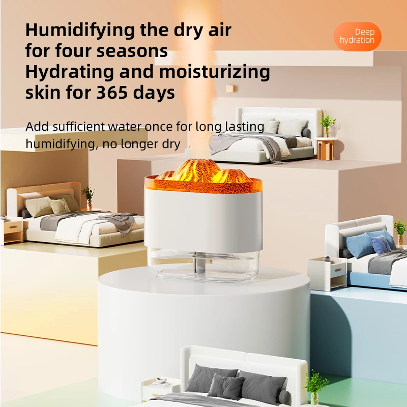 Transform Your Space with the Volcano Humidifier: A Blend of Style, Comfort, and Hydration