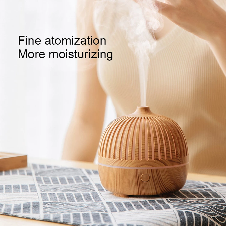 Timeless Wood Grain Aroma Diffuser: Serenity Meets Style