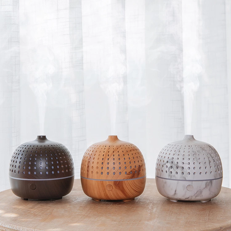 Timeless Wood Grain Aroma Diffuser: Serenity Meets Style