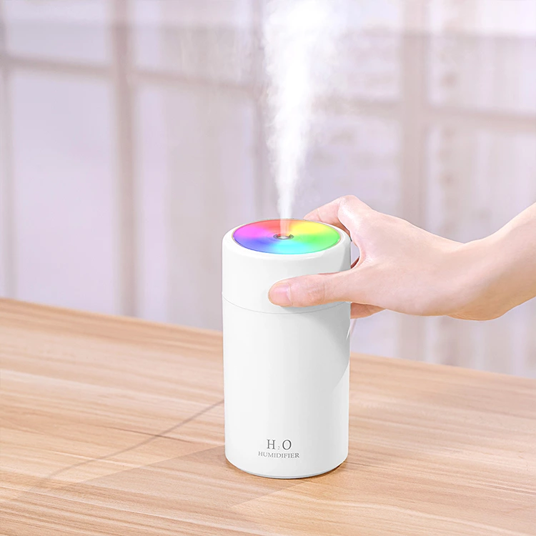 Discover the Magic of the Rainbow Cup Humidifier: Colorful Lights, Gentle Mist, and Ultimate Hydration"