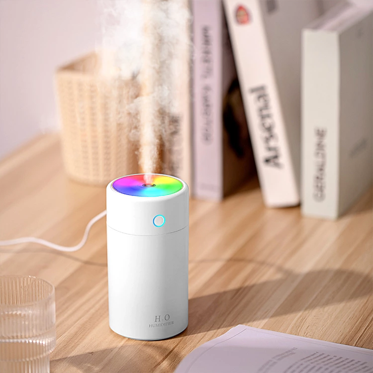 Discover the Magic of the Rainbow Cup Humidifier: Colorful Lights, Gentle Mist, and Ultimate Hydration"