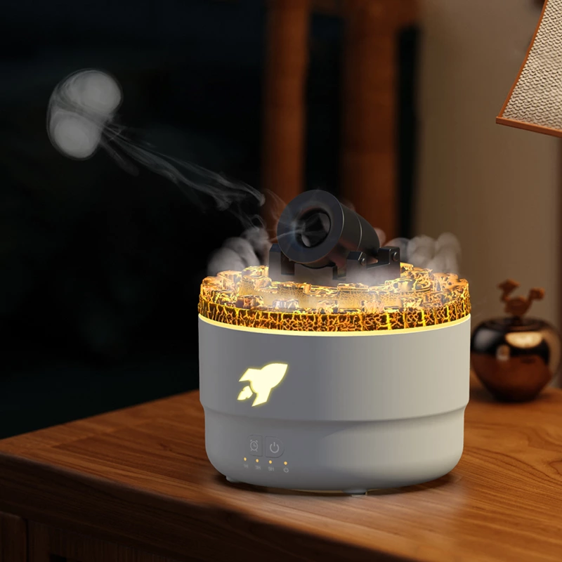 Unleash the Volcano: The Innovative Cannon-Shaped Aromatherapy Diffuser