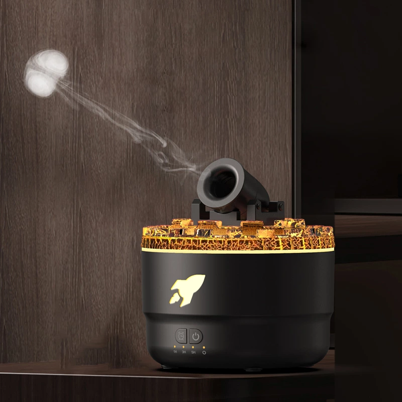 Unleash the Volcano: The Innovative Cannon-Shaped Aromatherapy Diffuser