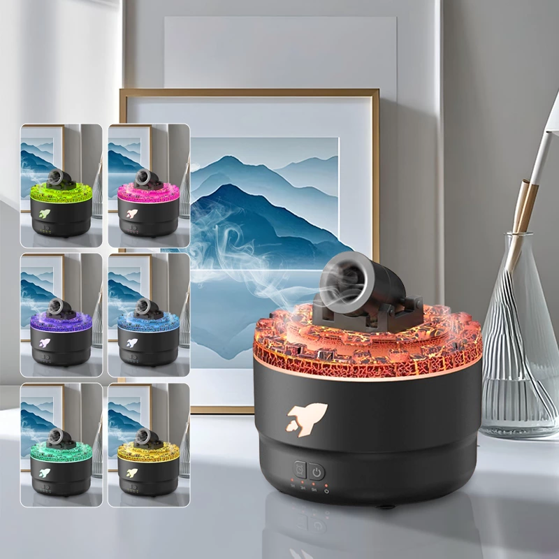 Unleash the Volcano: The Innovative Cannon-Shaped Aromatherapy Diffuser