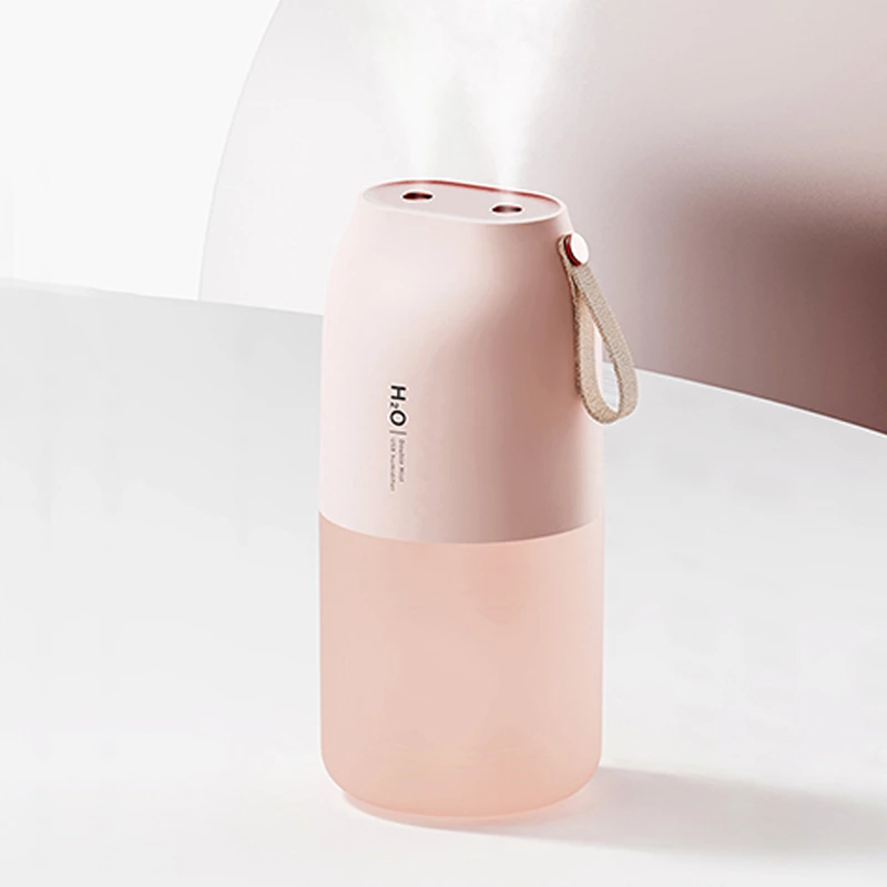 Portable Dual-Spray Humidifier: Enhance Comfort Anywhere with Double Hydration