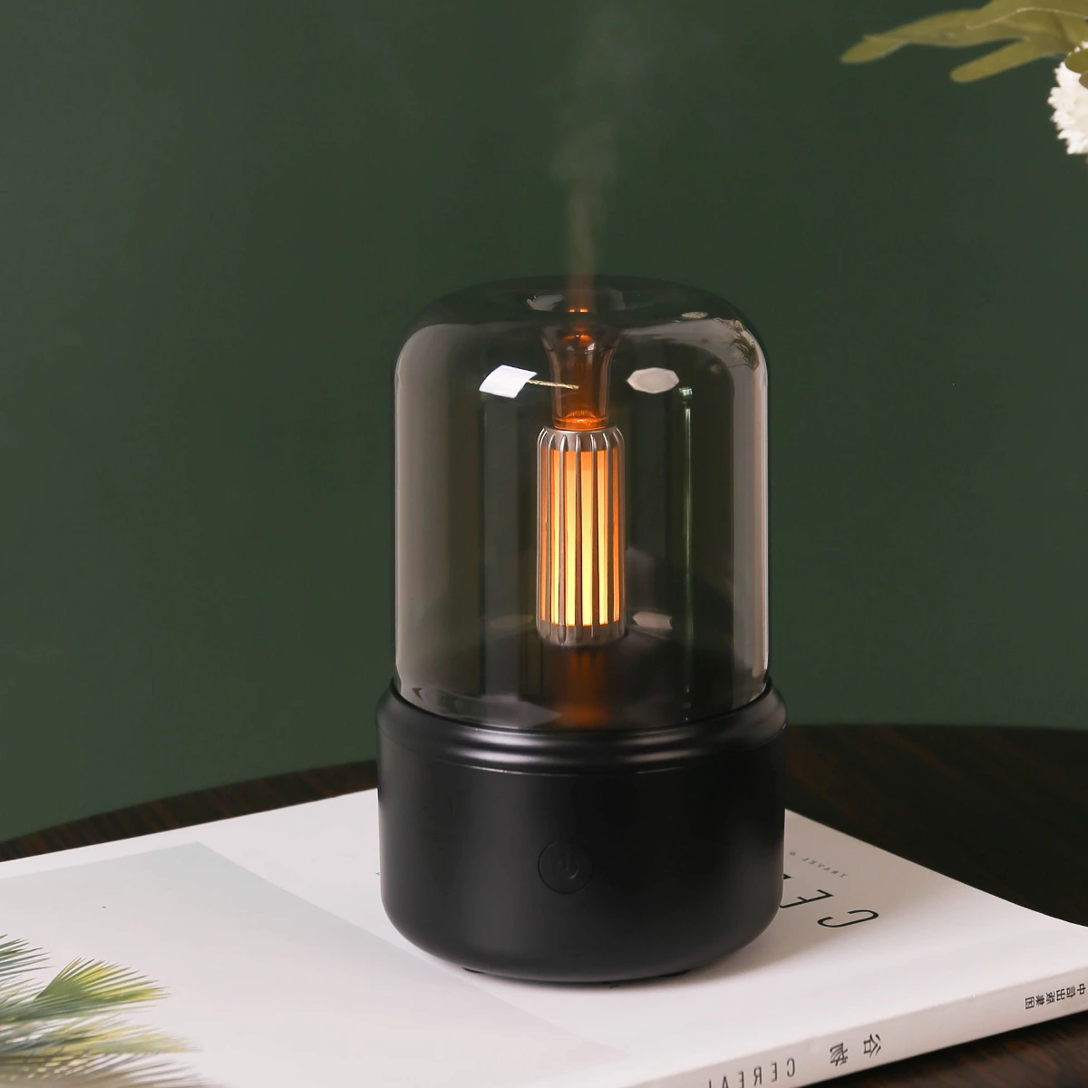 Bring Warmth and Serenity to Your Home with the Candlelight Aroma Diffuser