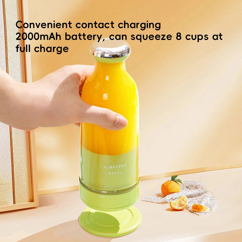 Juice On-the-Go: The Ultimate Wireless Portable Juicer Cup