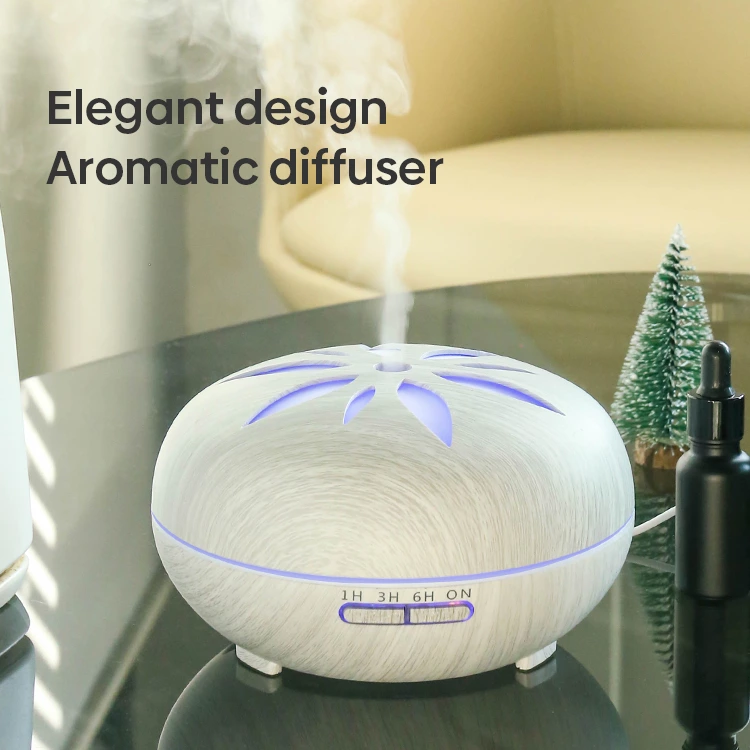 The Wooden Grain Aroma Diffuser That Combines Style, Relaxation, and Functionality