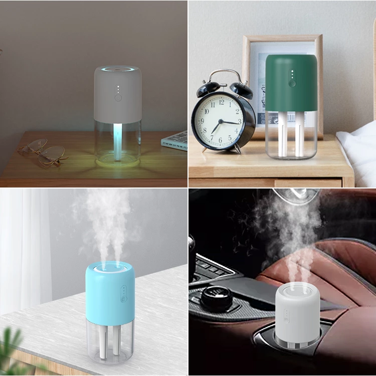 Enhance Your Comfort with the Minimalist Dual Spray Humidifier