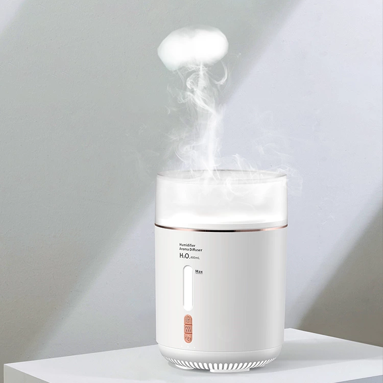 Experience Calm and Elegance: The Jellyfish Dual-Spray Humidifier with Aromatherapy & Ambient Lights